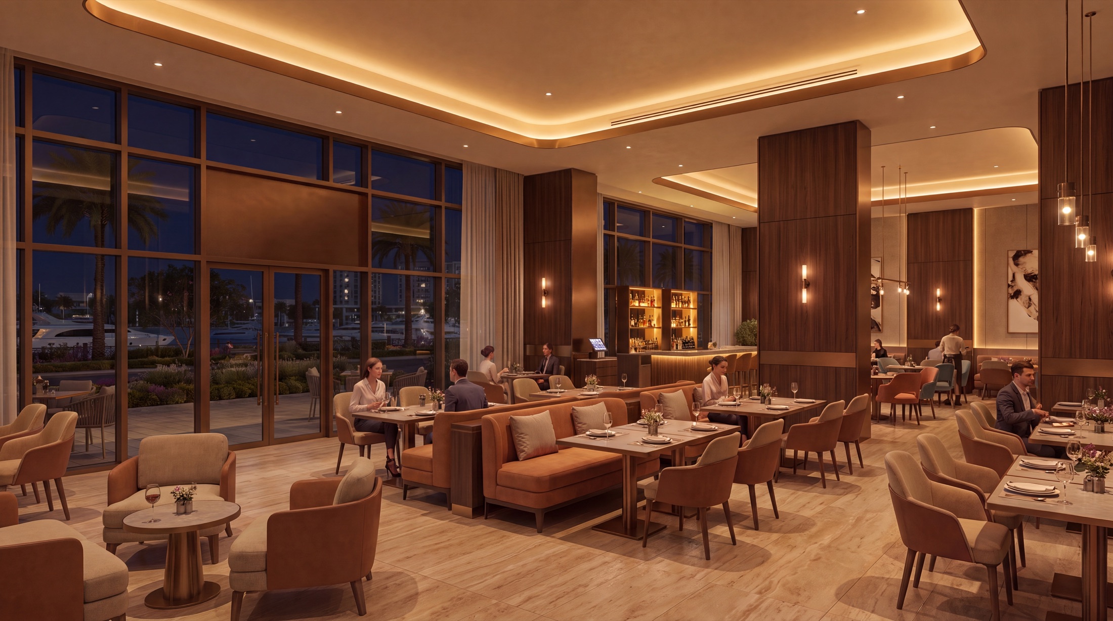 The lounge