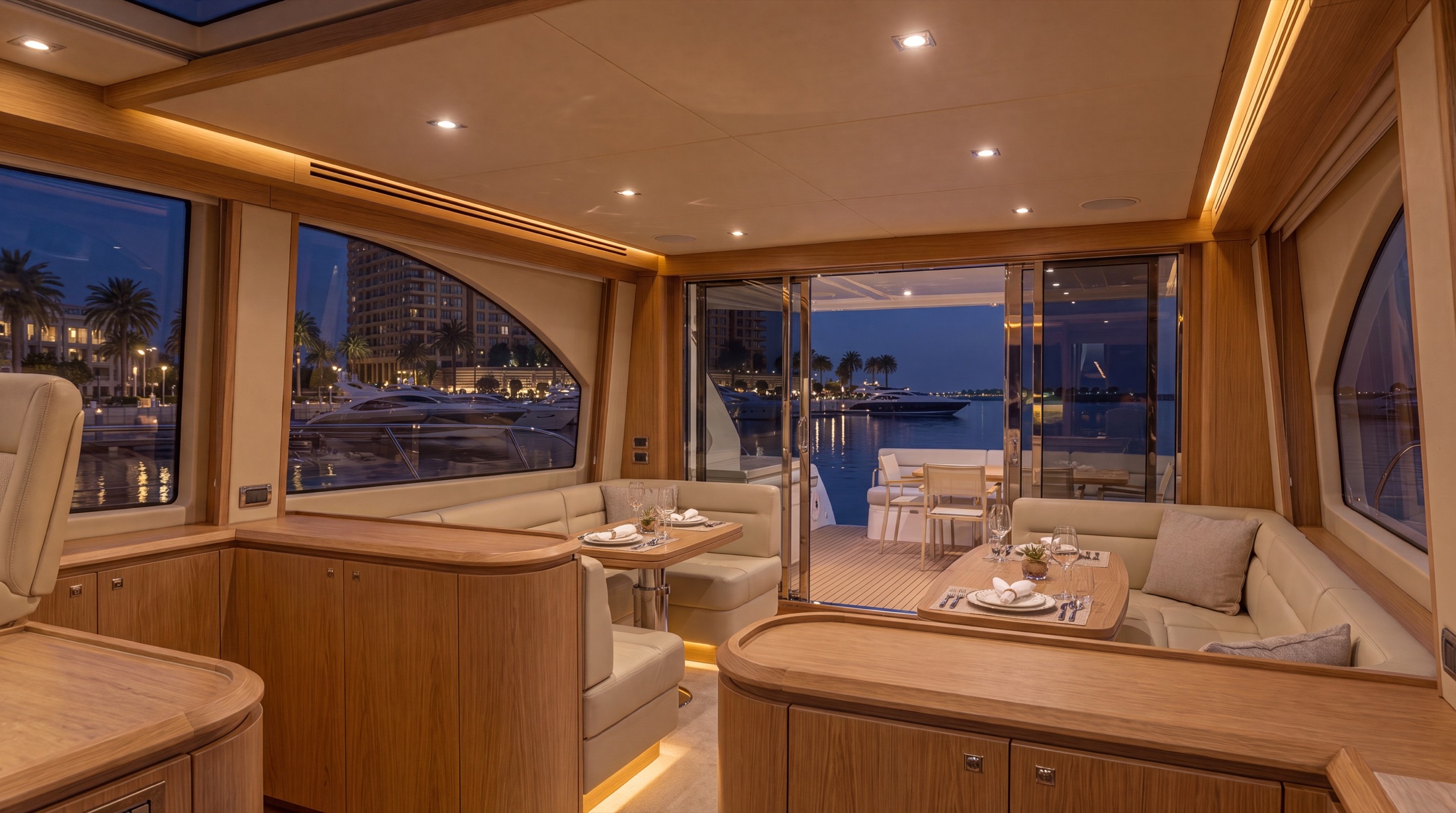 Dinner on the water